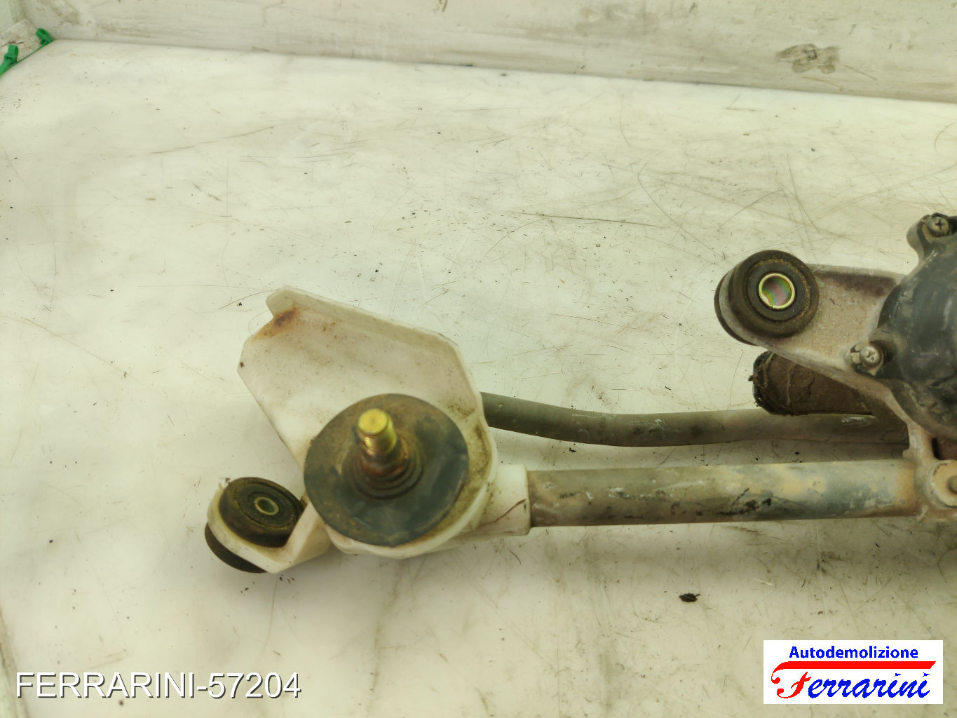 Spazzacqua Motorino Tergicristallo NISSAN MICRA 3 K12 2003-2010 anteriore 12