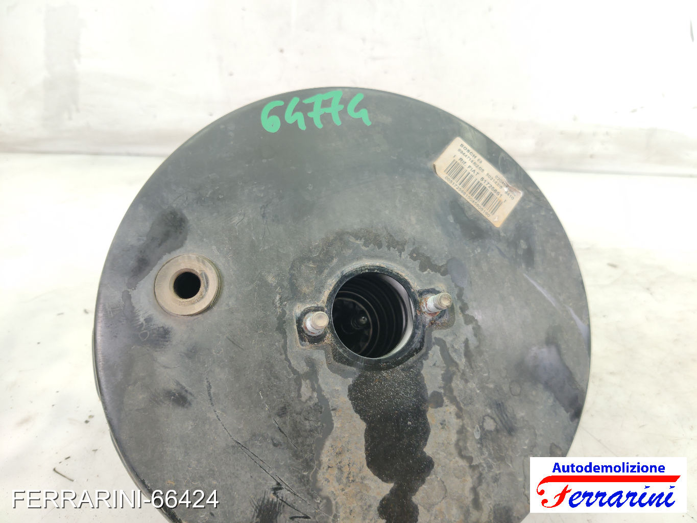 Servofreno FIAT IDEA 350 1.3 D MULTIJET 2004-2012 51725661, 51837298, 02040003 6