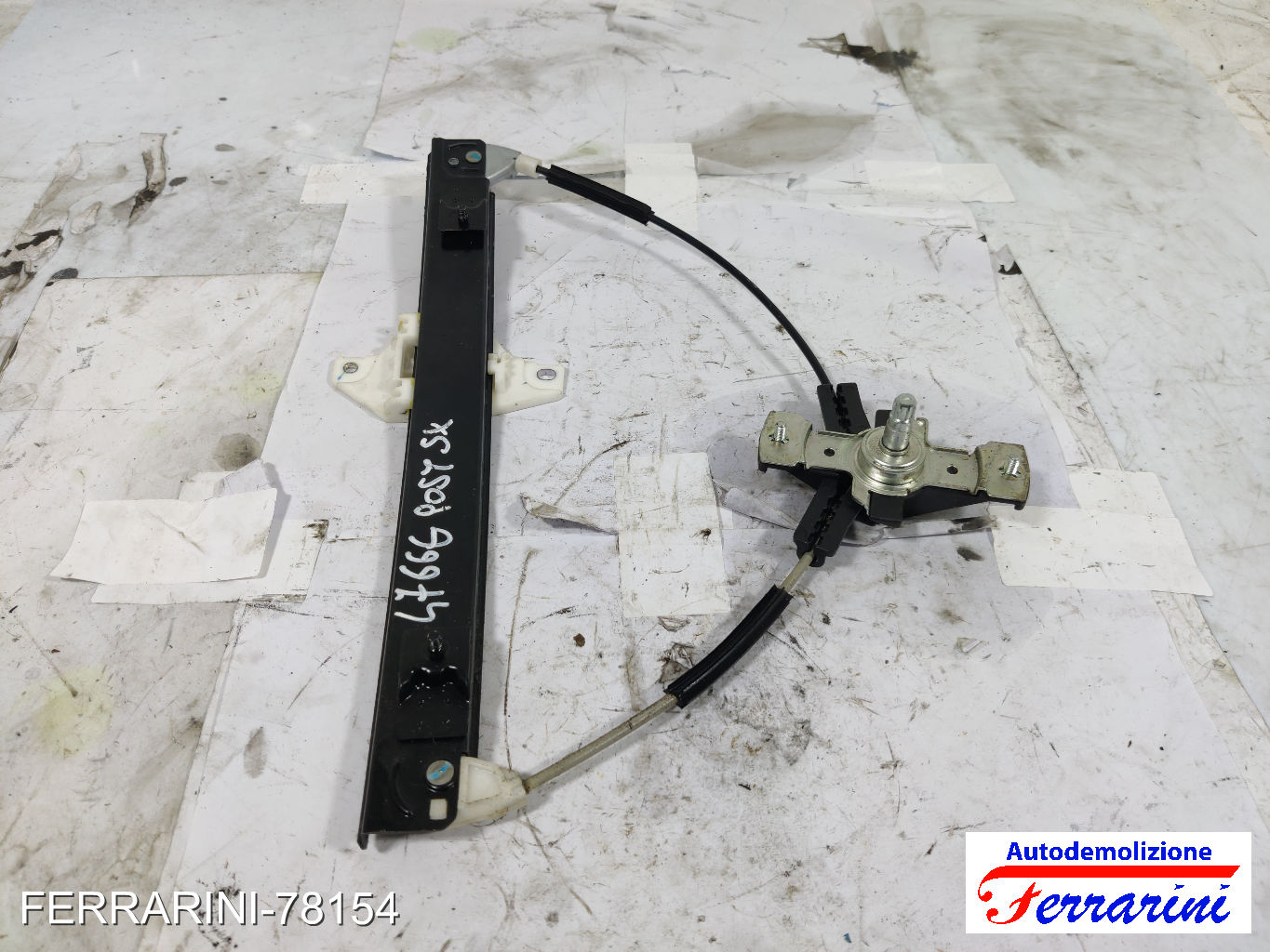Alzavetro CHEVROLET SPARK M300 2010-2015 sinistro, sx, posteriore, post 95394100 7