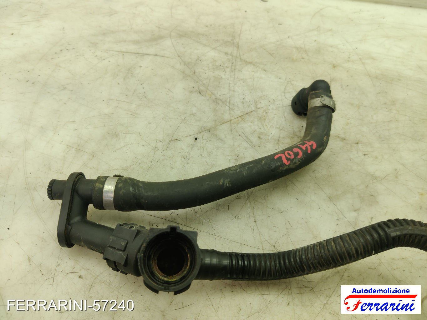 tubo acqua raffreddamento EGR FIAT BRAVO 2 198 1.6 D MULTIJET 2007-2014 55209653