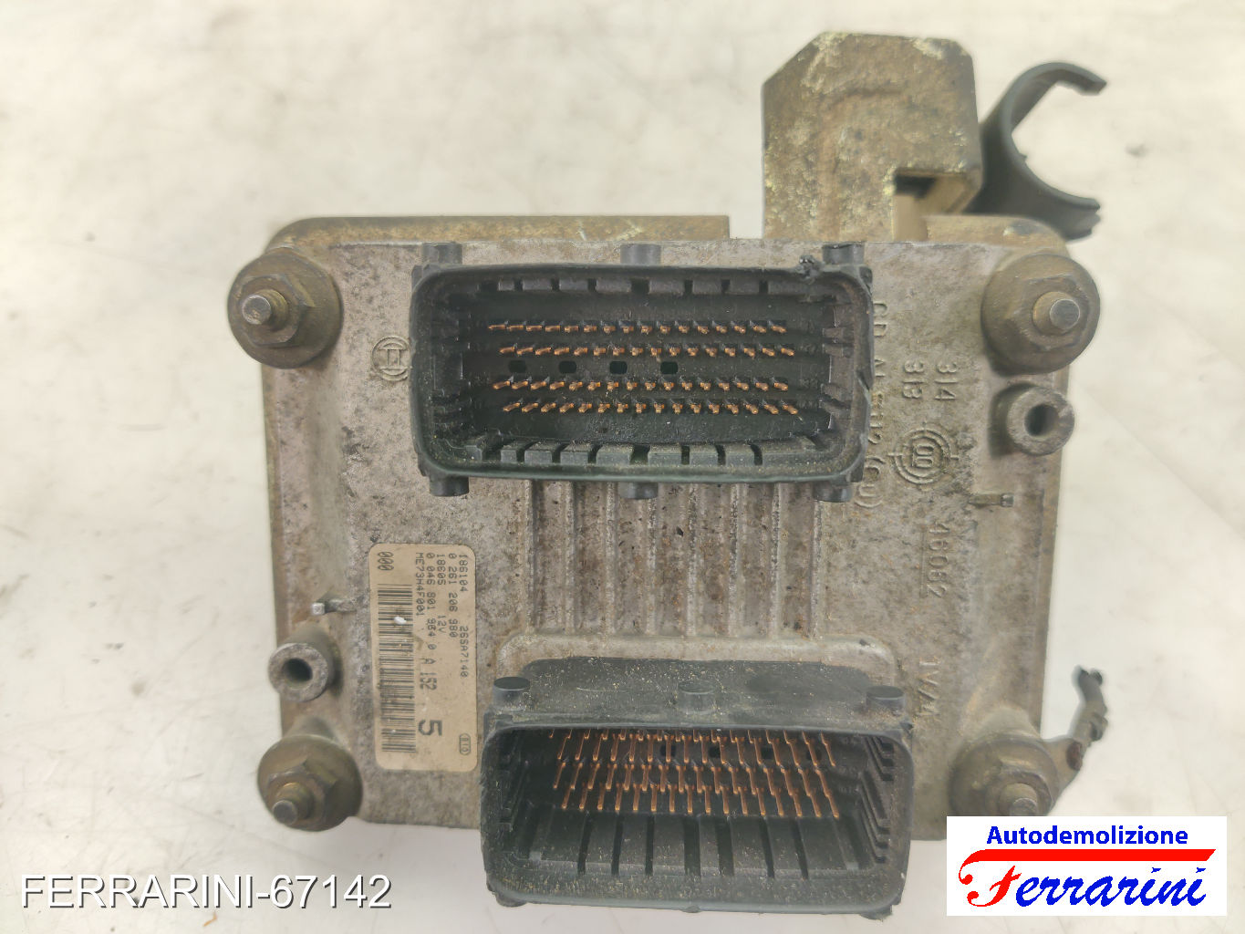 Centralina Motore FIAT PUNTO 188 1.2 60 1999-2010 00468019640, 0261206980 11