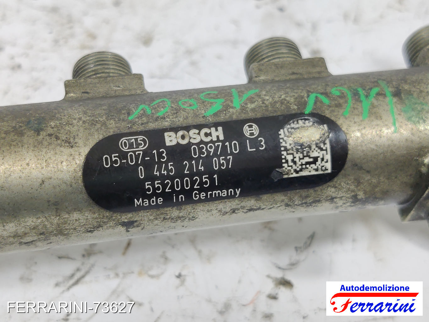 Flauto Iniettori ALFA ROMEO 159 SW 939 1.9 JTDM 16V 2006-2011 55200251, 039710 6