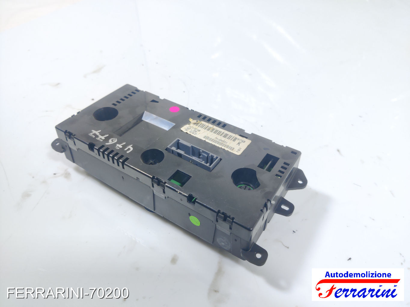 bizona Tastiera Clima CHRYSLER GRAND VOYAGER 5 RT 2007-2023 anteriore, frontale