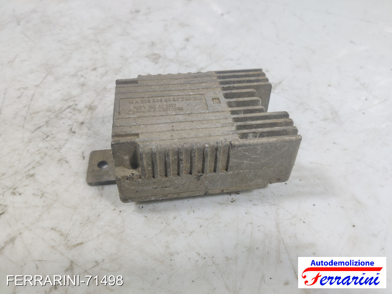 Centralina Ventola Radiatore MERCEDES CLASSE A W168 A 170 CDI 1998-2001