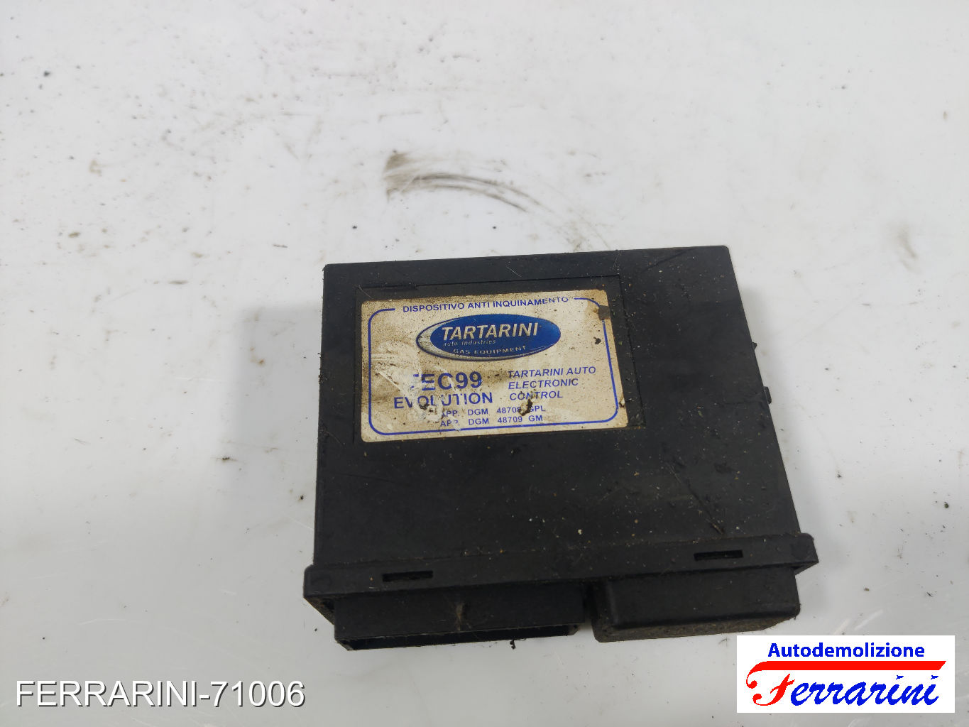 Centralina Gpl LANCIA Y 840 1.2 16V 1997-2003 TEC99, 4821037, DGM48708