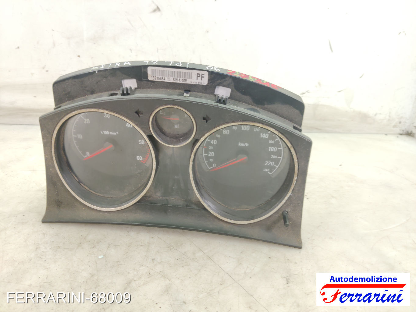 Kit Accensione OPEL ASTRA H A04 1.7 CDTI 2004-2010 0281011943, 55556829 48