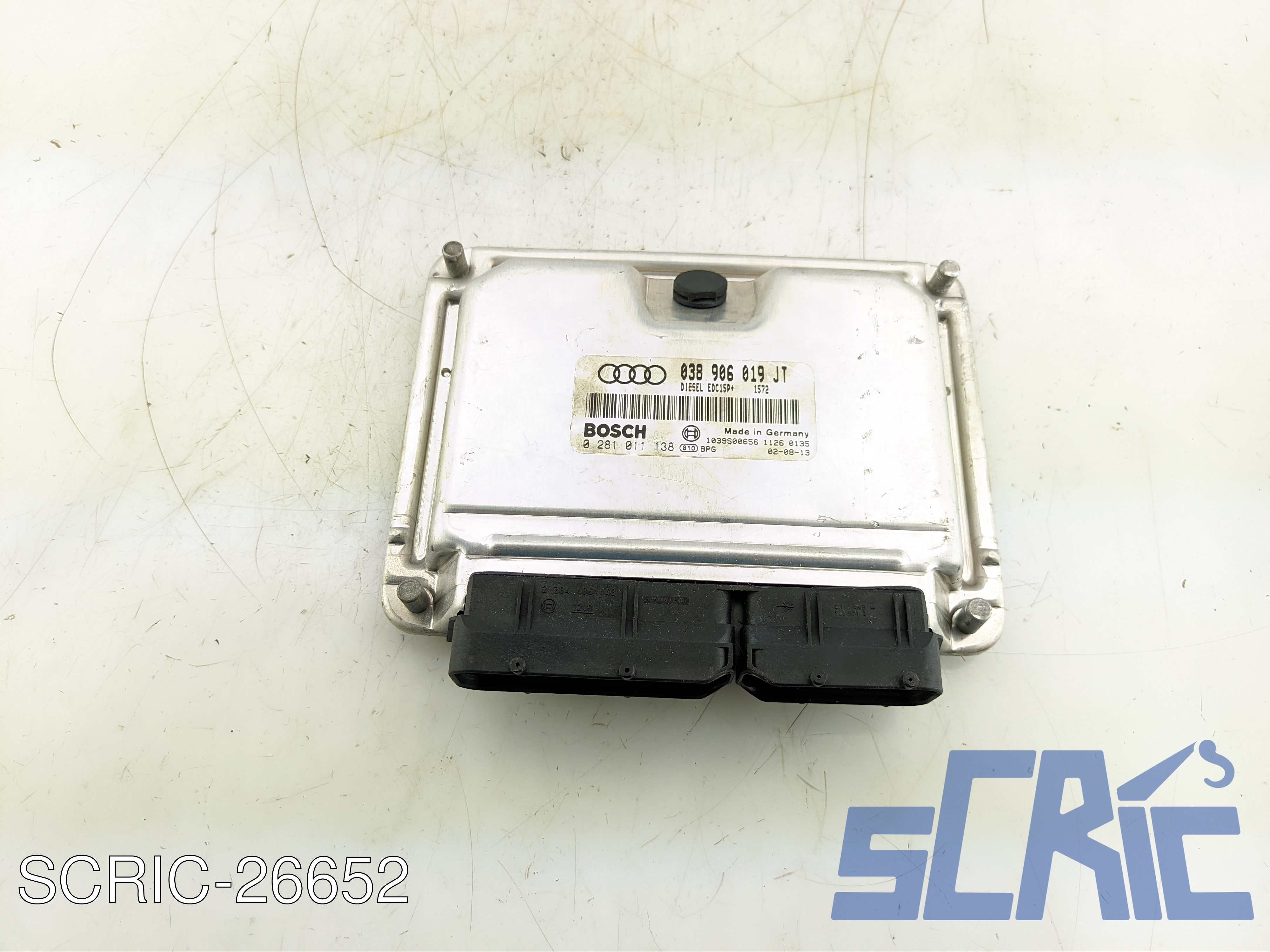 Centralina Motore AUDI A4 8E+02 1.9 TDI 2001-2004 0281011138, 038906019JT