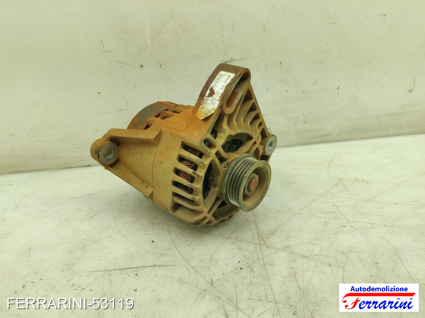 Alternatore FIAT SEICENTO 600 187 1.1 1998-2010 46800158, 63321848, 46530060