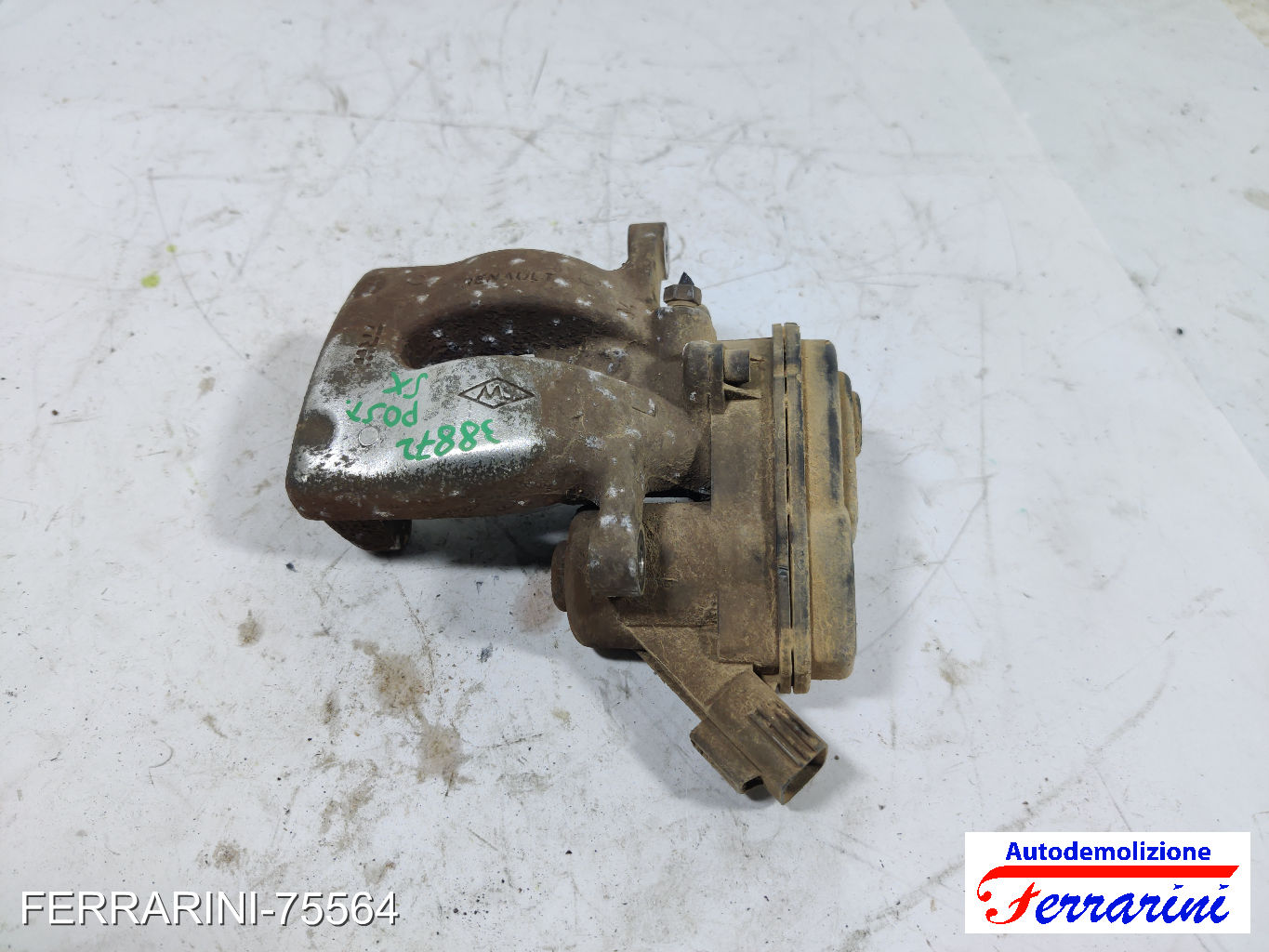 elettrica Pinza Freno RENAULT SCENIC 3 JZ0/1 1.5 DCI 2009-2023 440110675R 9