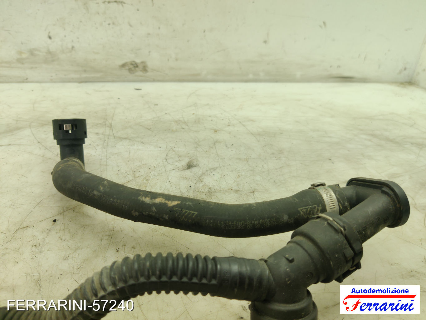 tubo acqua raffreddamento EGR FIAT BRAVO 2 198 1.6 D MULTIJET 2007-2014 55209653 10
