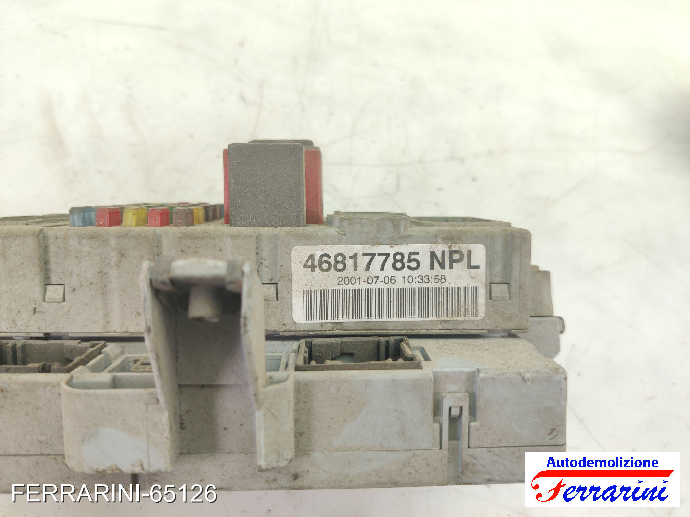 Body Computer FIAT DOBLO 119, 223 1.2 2001-2005 46817785, 406626 8