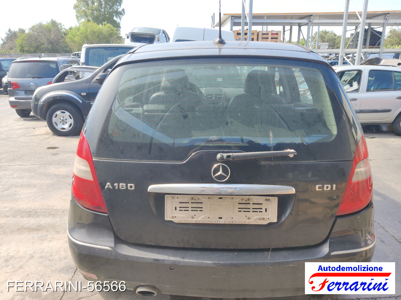 Mercedes Classe A W169 A 180 CDI 109CV 2004-2012