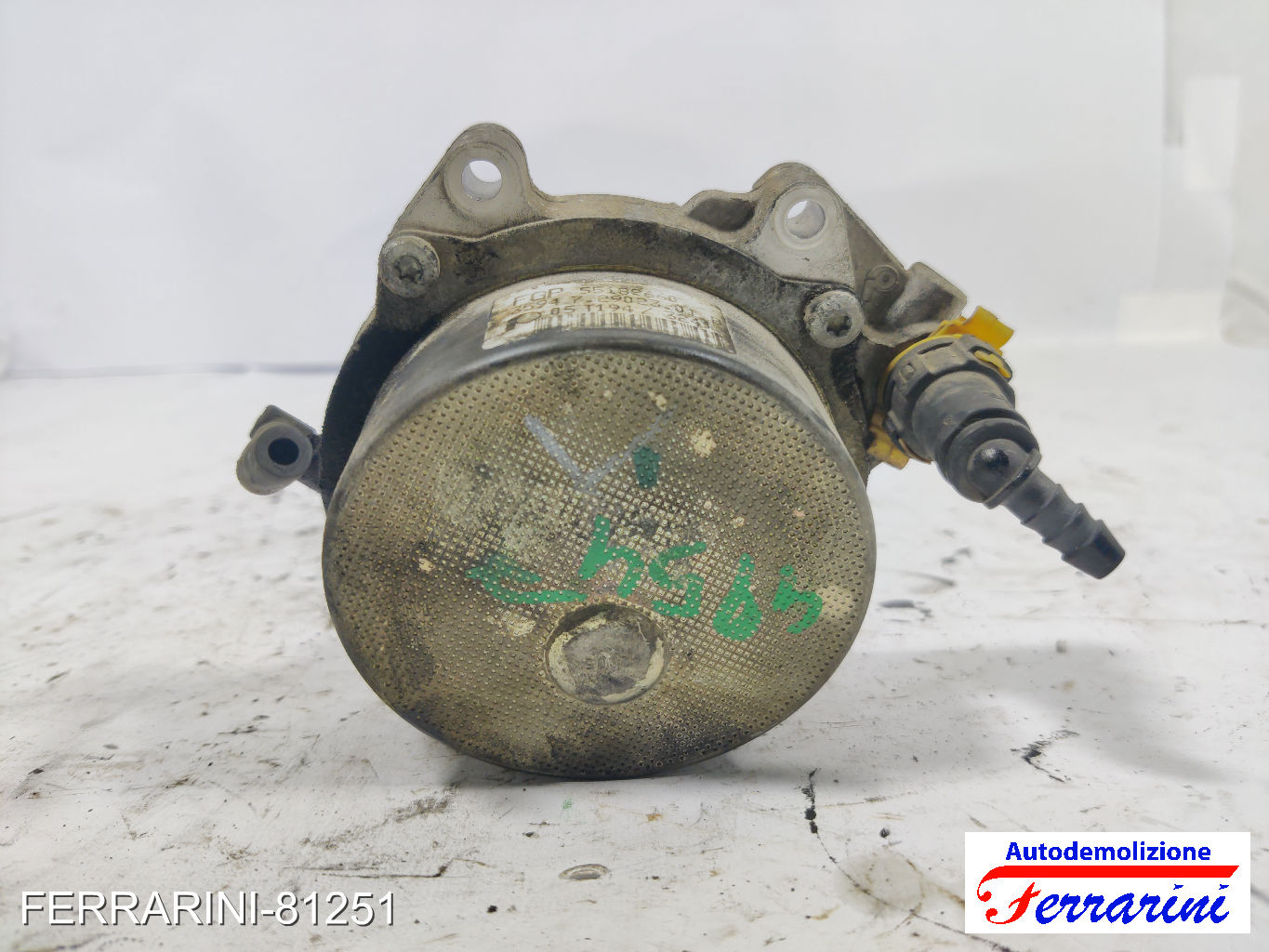 Pompe Vuoto Depressore FIAT CROMA 194 1.9 D MULTIJET 2005-2011 55188660 8