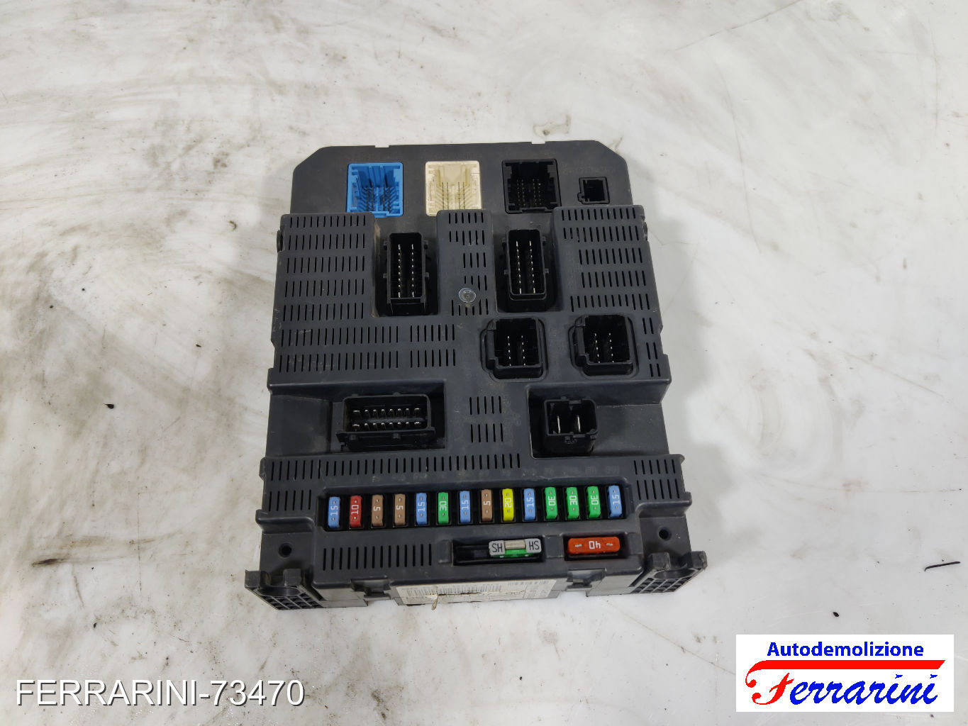 Body Computer CITROEN C3 1 FC, FN 1.6 16V HDI 2005-2009 9663798380, ANN0066 6