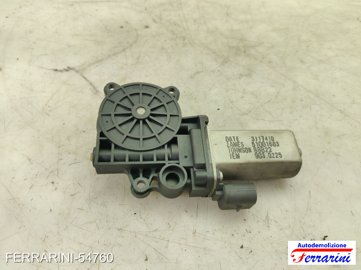 Motorino Alzavetro LANCIA YPSILON 843 1.3 D MULTIJET 2006-2011 51001603, 9030225