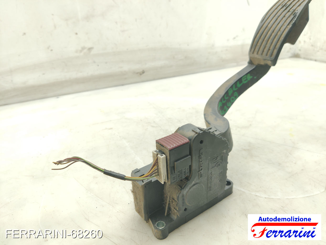 Pedale Acceleratore OPEL CORSA D S07 1.2 2006-2014 55702020, 13305804, 41409 11