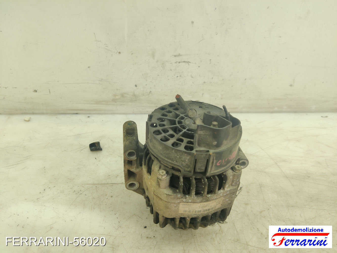 Alternatore FIAT GRANDE PUNTO 199 1.3 D MULTIJET 2005-2013 51854915, 51854910 8