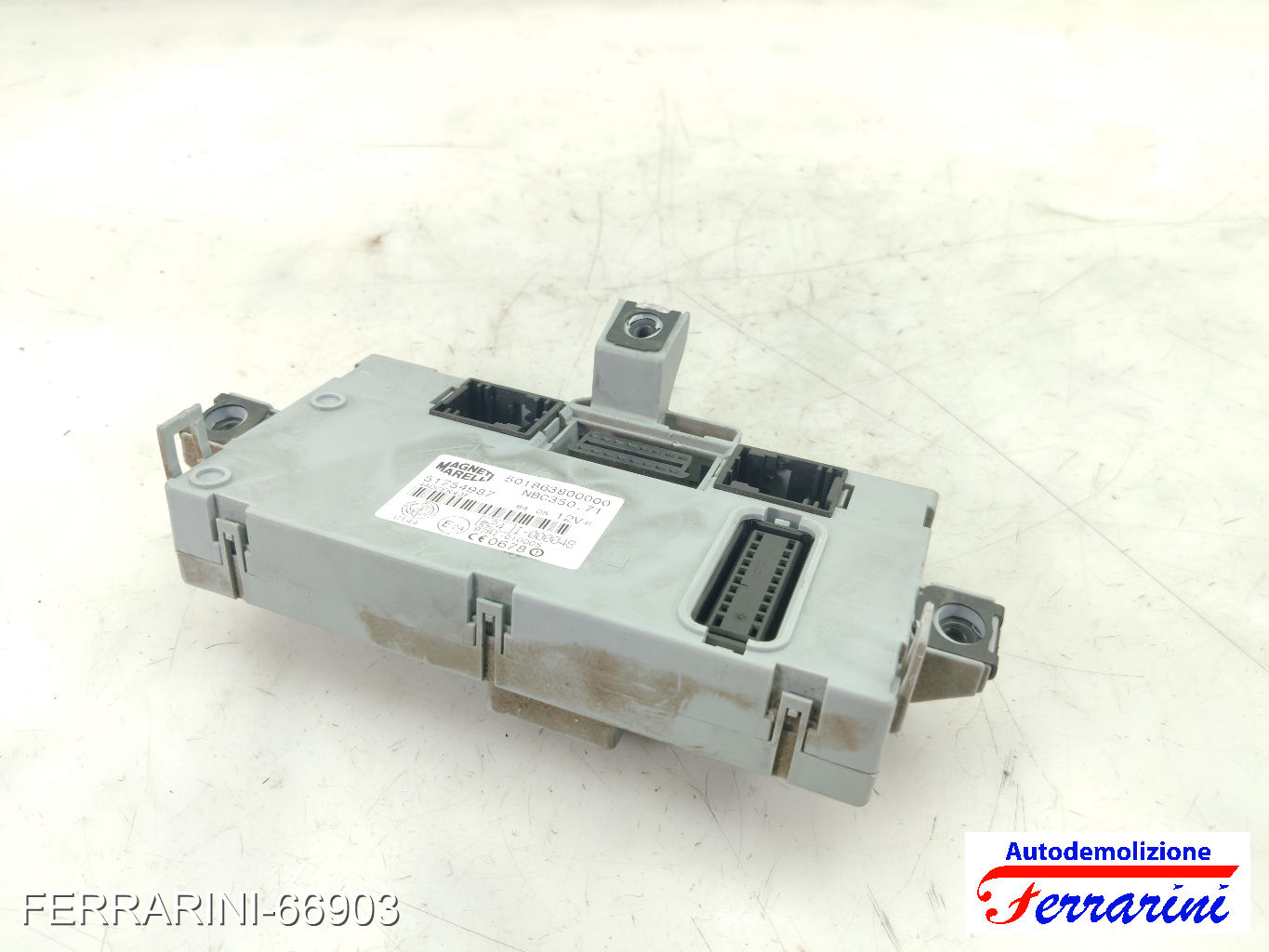 Body Computer FIAT IDEA 350 1.3 D MULTIJET 2004-2012 51754987, 501863800000