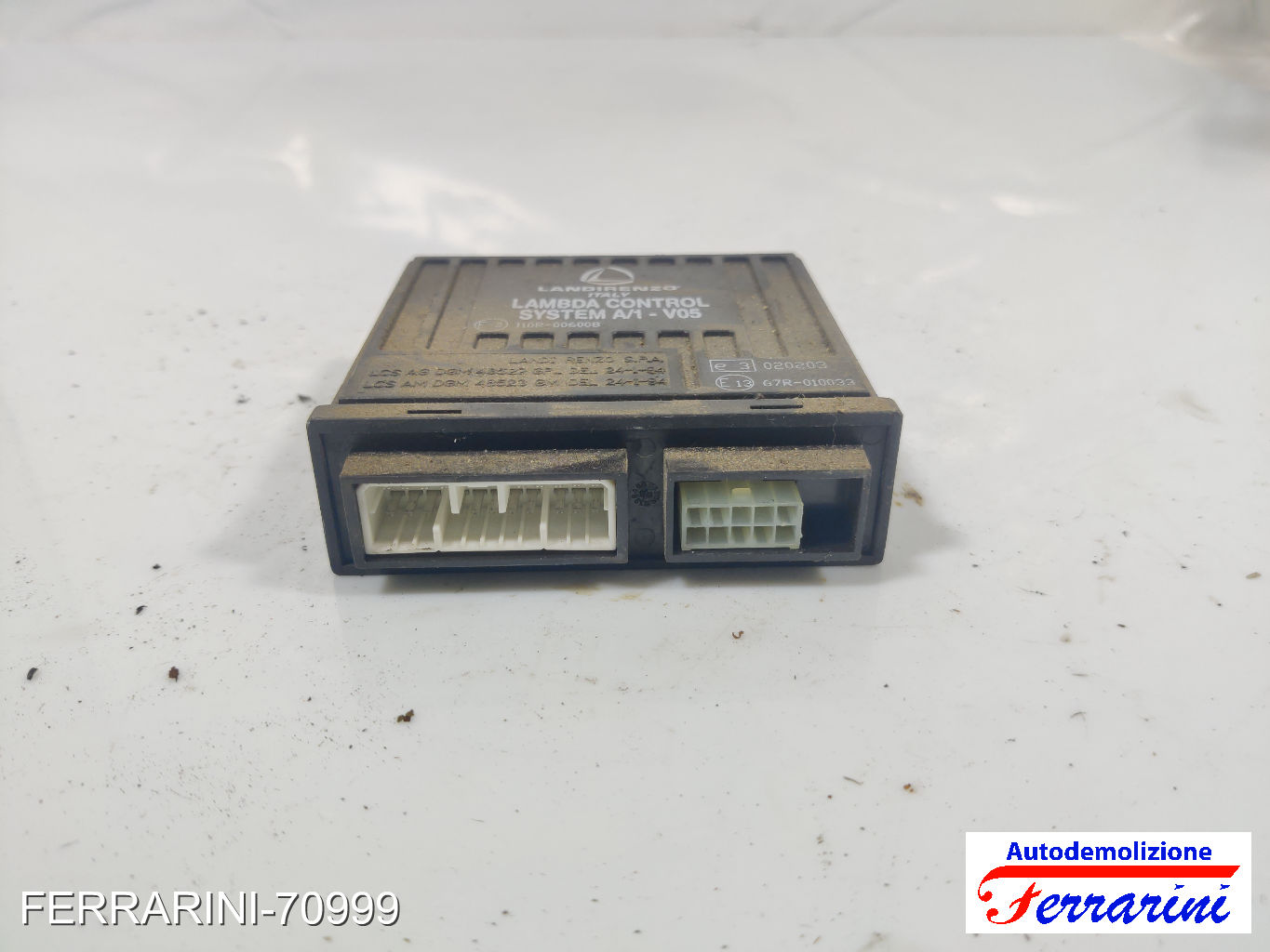 Centralina Gpl FIAT PANDA 169 1.2 2003-2012 616175000, E1367R010033 7