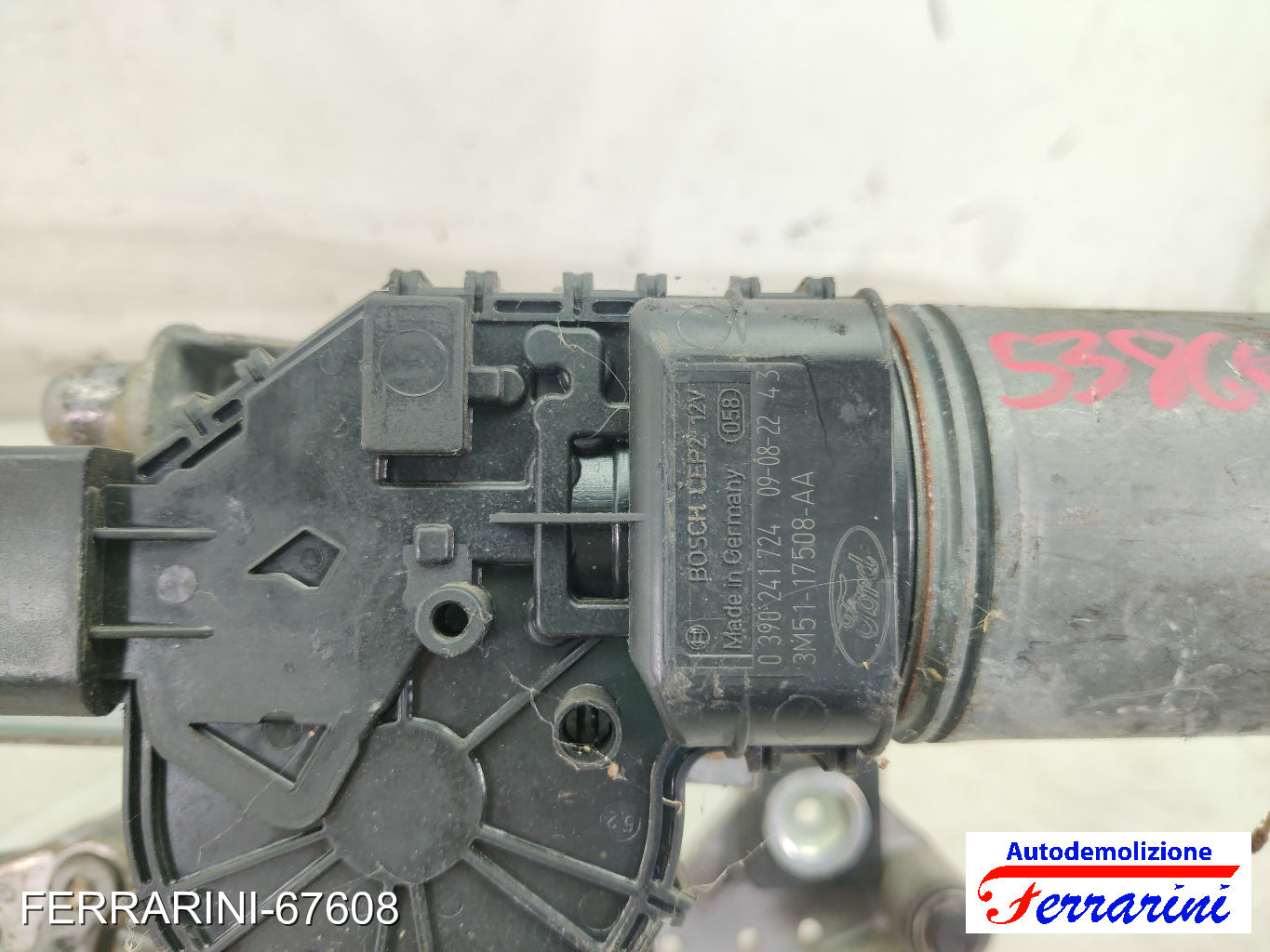 Spazzacqua Motorino Tergicristallo KIA PICANTO SA 2004-2011 anteriore, frontale 14