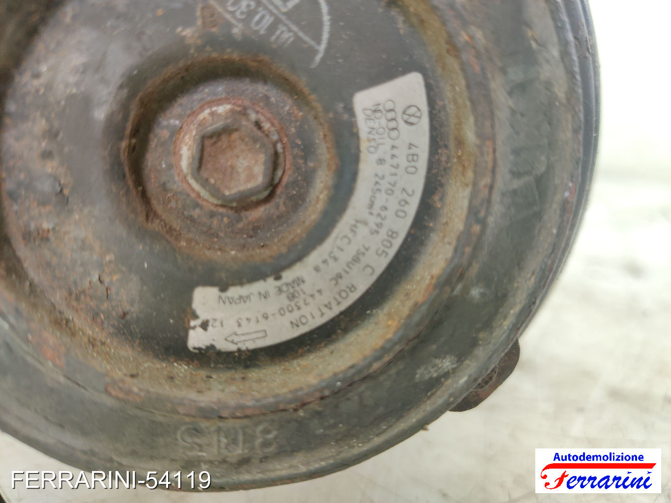 Compressore Clima AUDI A4 AT 8D5 2.5 TDI 1997-2001 4B0260805C, 4D0260805C