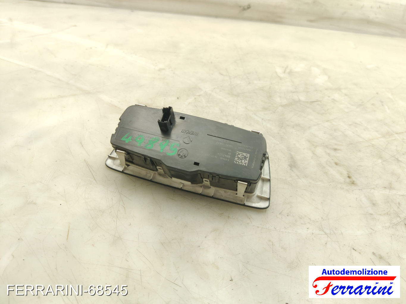 Interruttore Luci Fari BMW X1 F48 2015-2023 61316847524, LE684752401