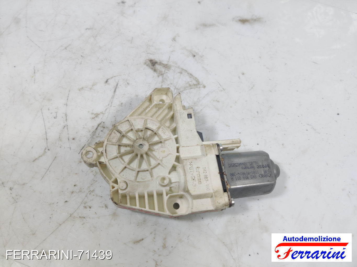 Motorino Alzavetro MERCEDES CLASSE A W168 A 170 CDI 2001-2004 8K0959811A
