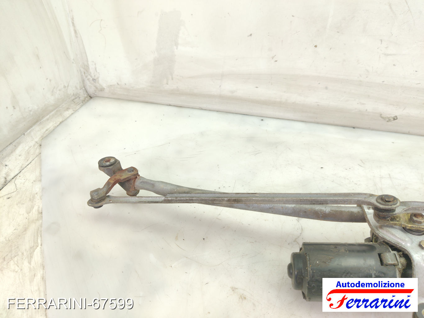 Spazzacqua Motorino Tergicristallo LANCIA LYBRA SW 839 1999-2001 anteriore