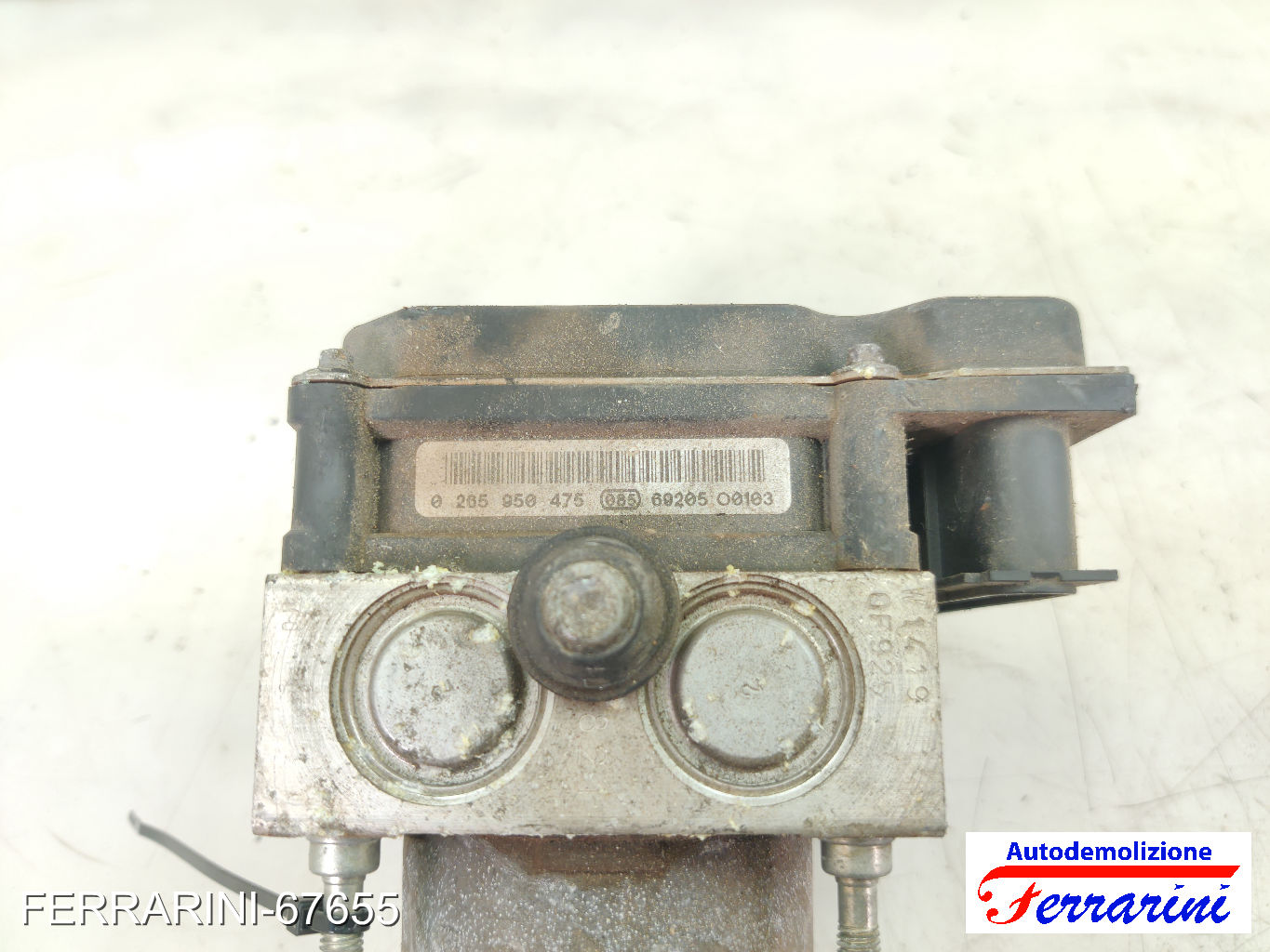 Centralina Pompa Abs OPEL MERIVA A X03 1.7 CDTI 2006-2010 13212935, 0265950475