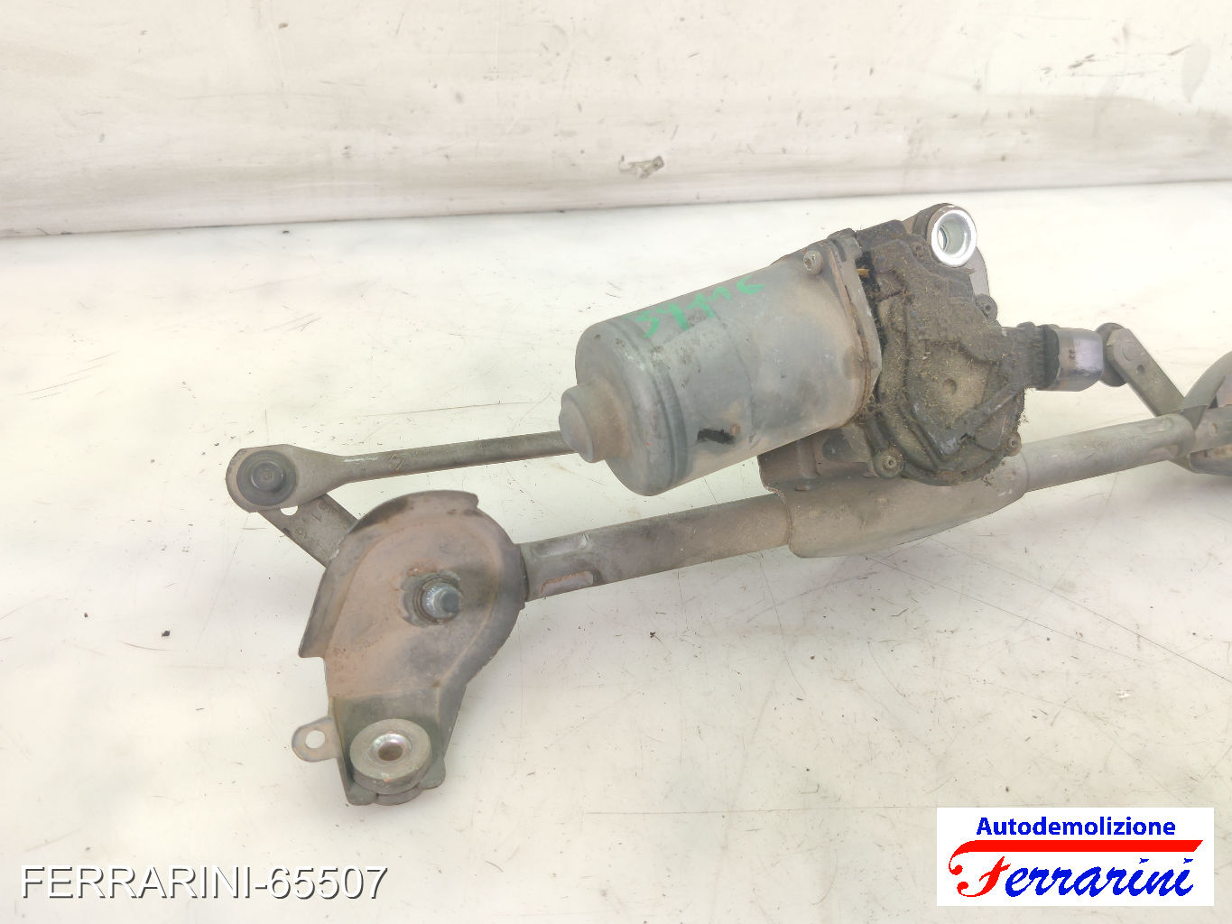 Spazzacqua Motorino Tergicristallo TOYOTA YARIS P1 2001-2005 anteriore, frontale 8