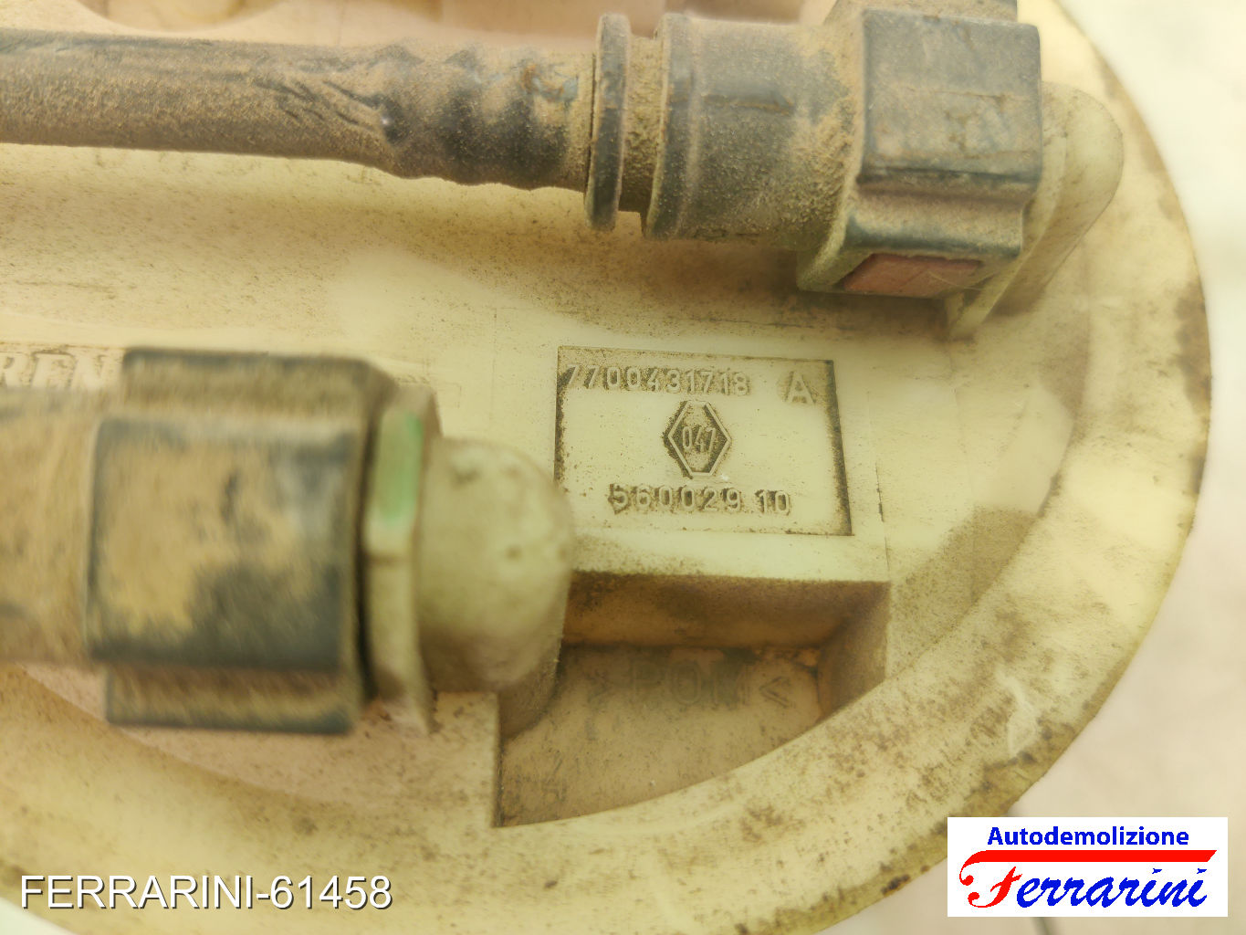 Cestello Pompa Galleggiante Serbatoio RENAULT MEGANE 1 CABRIOLET EA0/1 1.6 16V 7