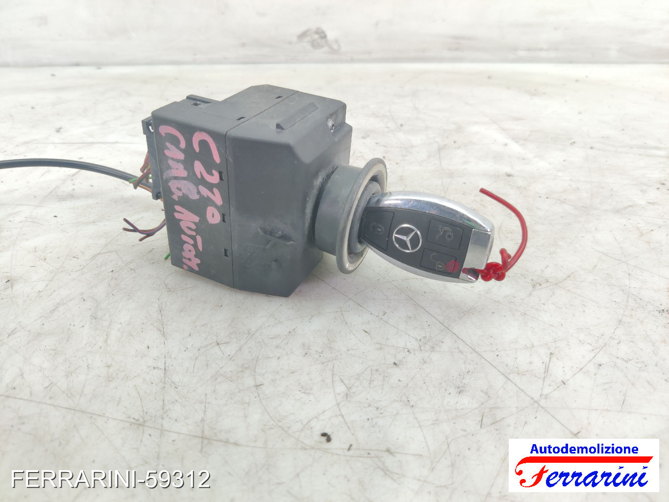 Bloccasterzo MERCEDES CLASSE C W203 2000-2007 A2095450508, 209545050810 9
