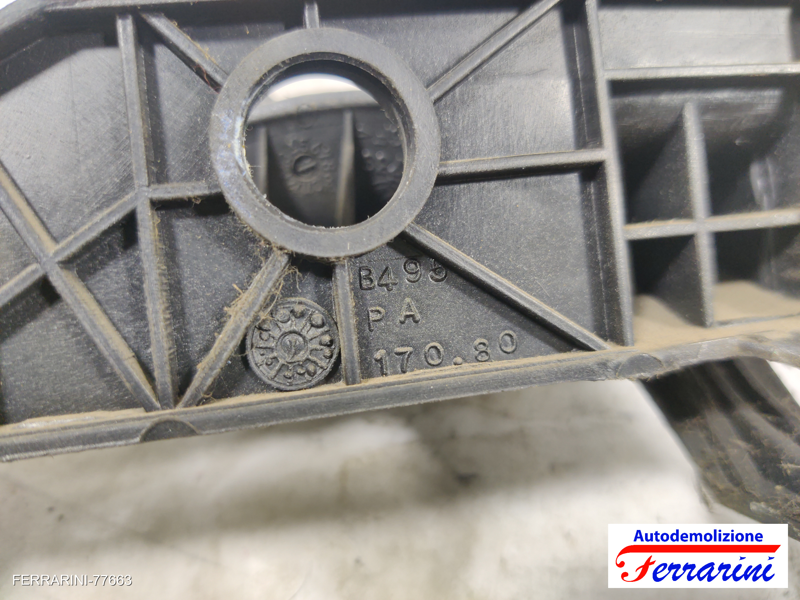 Maniglia Porta Interna FIAT BRAVA 182 1995-2001 sinistra, sx, frontale