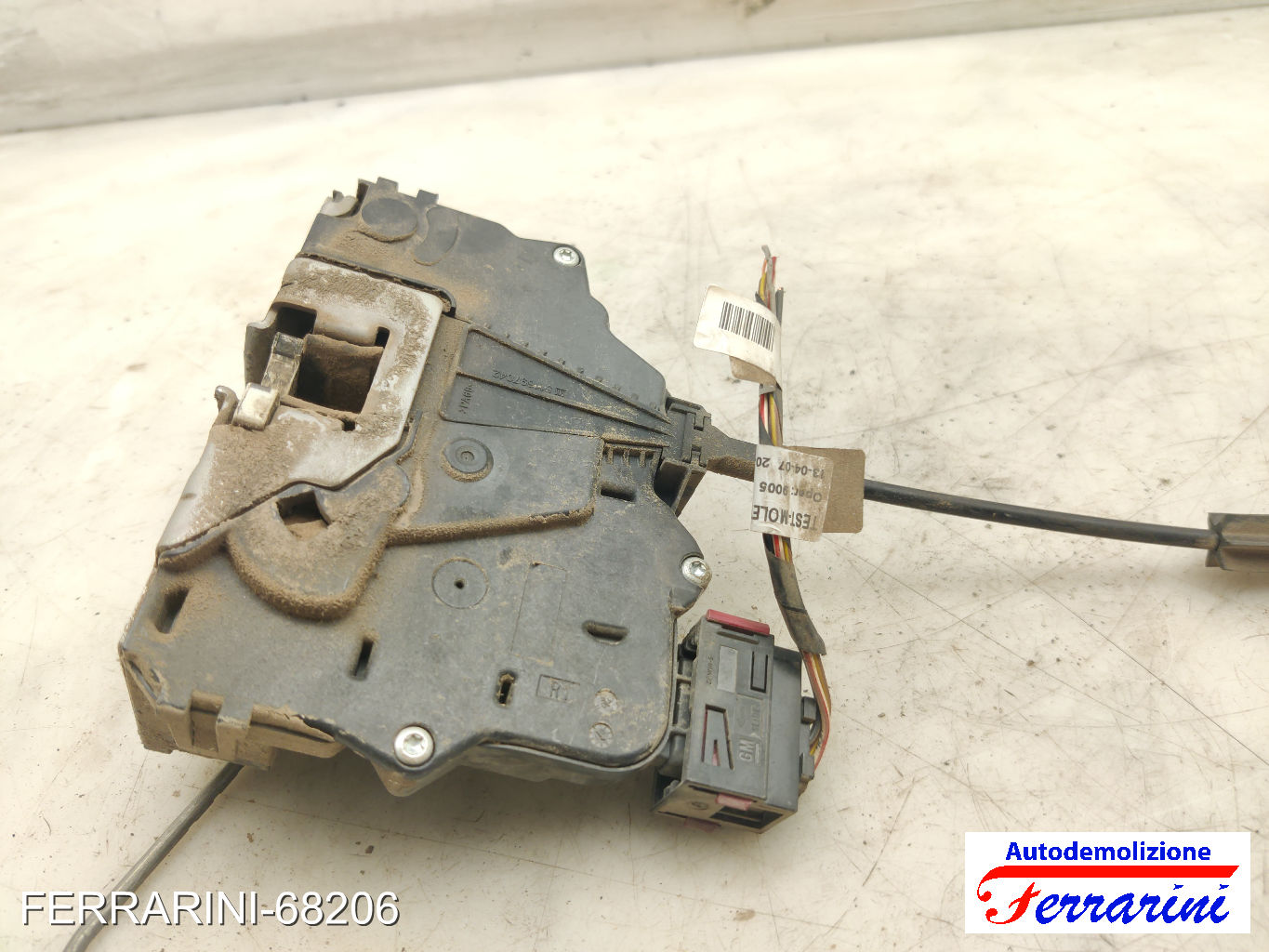 Serratura Porta OPEL CORSA D S07 2006-2014 destro, dx, frontale, anteriore