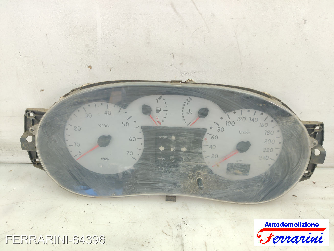Quadro Contachilometri RENAULT CLIO 2 BB, CB 1.2 1998-2010 7700436472