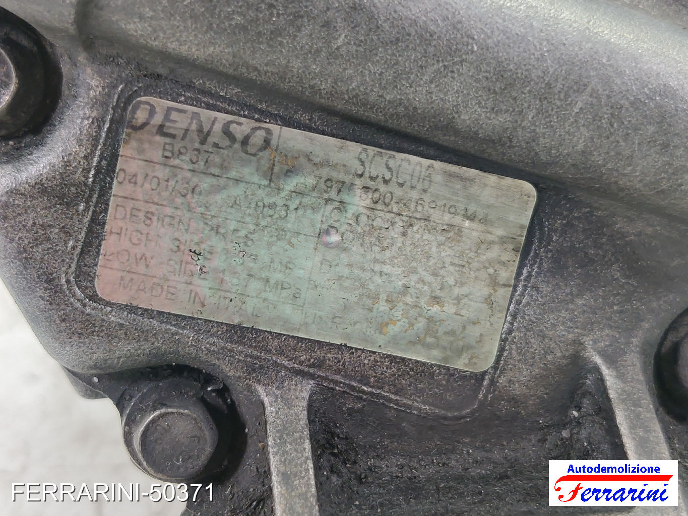 Alternatore FIAT IDEA 350 1.3 D MULTIJET 2004-2012 SCSC06, 0071785265, 46819144 7