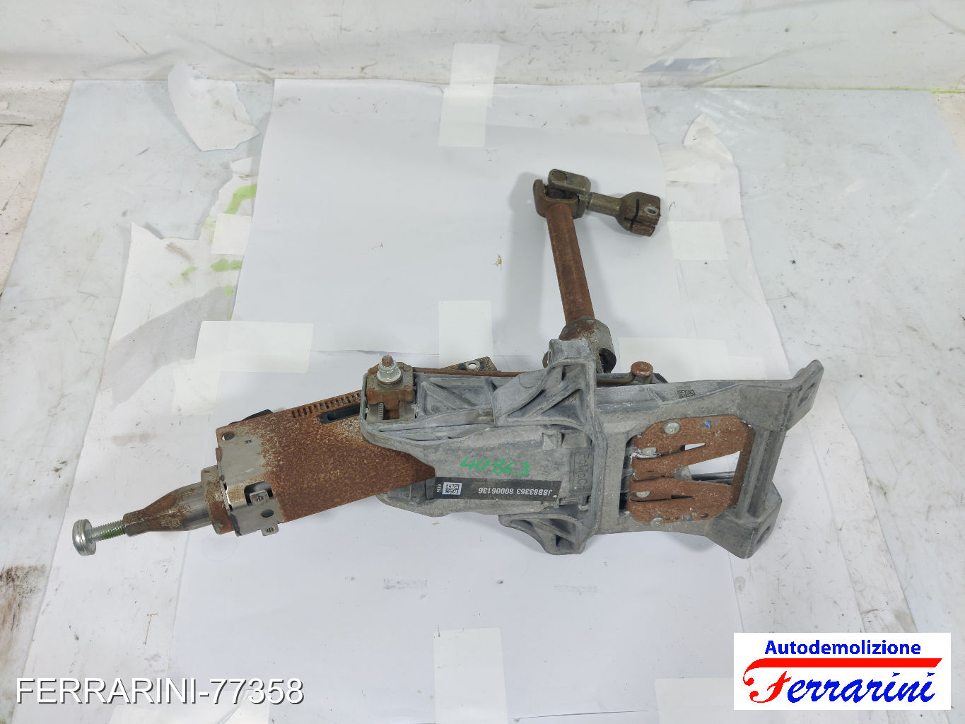 Canna Piantone Sterzo FORD EDGE 2015-2018 F2GC3G506EG, 180312013290