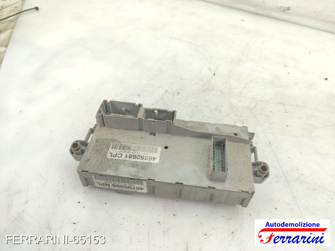 Body Computer FIAT PUNTO 188 1.2 60 1999-2010 46795988, 46552681