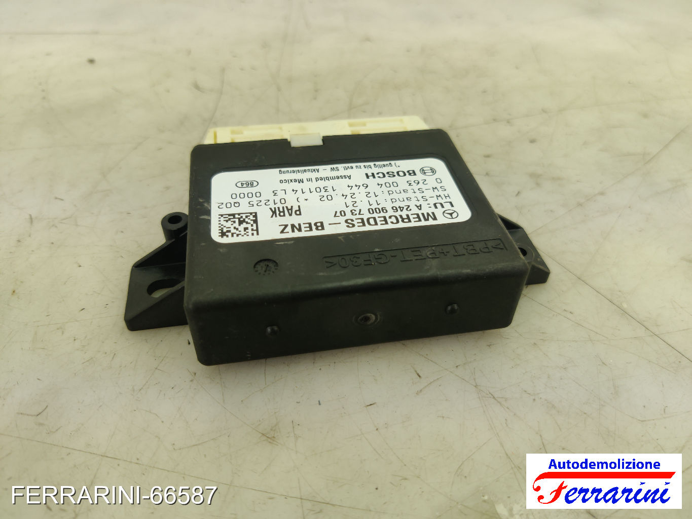 centralina navigatore Becker Map Pilot MERCEDES CLASSE B W242, W246 2011-2014 11