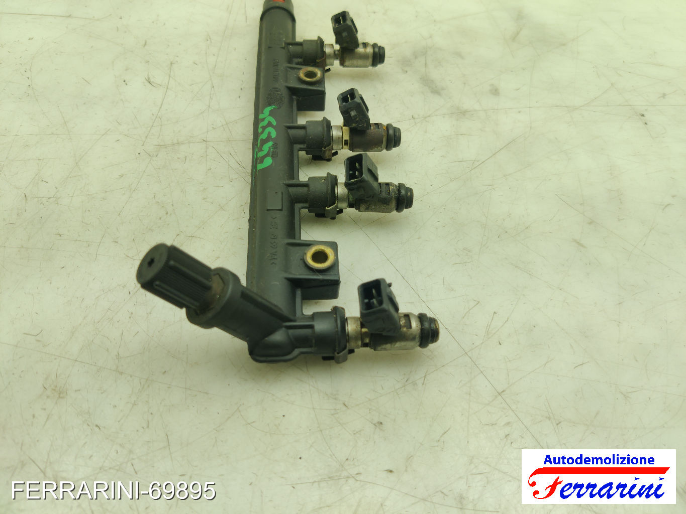 Flauto Con Iniettori FIAT PUNTO 188 1.2 60 1999-2010 71729224, 109200423 8