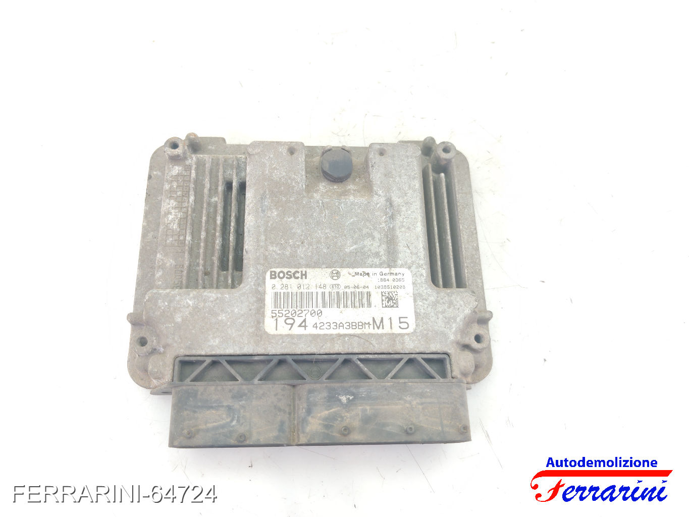 Centralina Motore FIAT CROMA 194 1.9 D MULTIJET 2005-2011 55202700, 4233A3BBMI