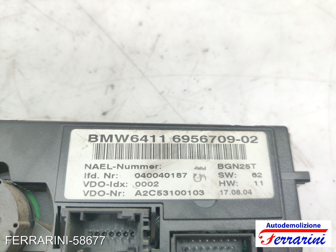 automatico bizona Tastiera Clima BMW SERIE 1 E87 2004-2011 anteriore, frontale 7