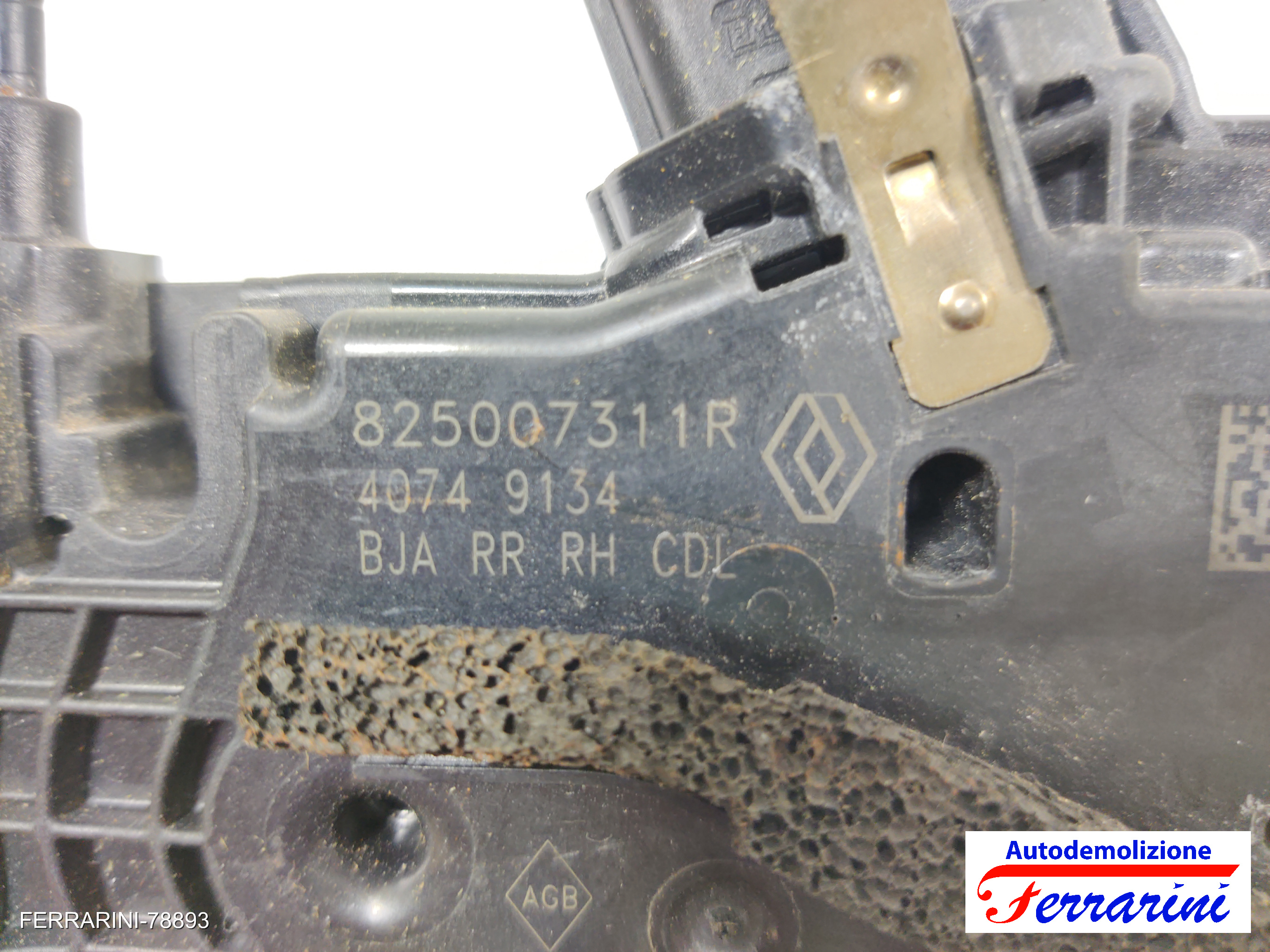 Serratura Porta RENAULT CLIO 5 B7 2019-2023 destro, dx, posteriore, post 7