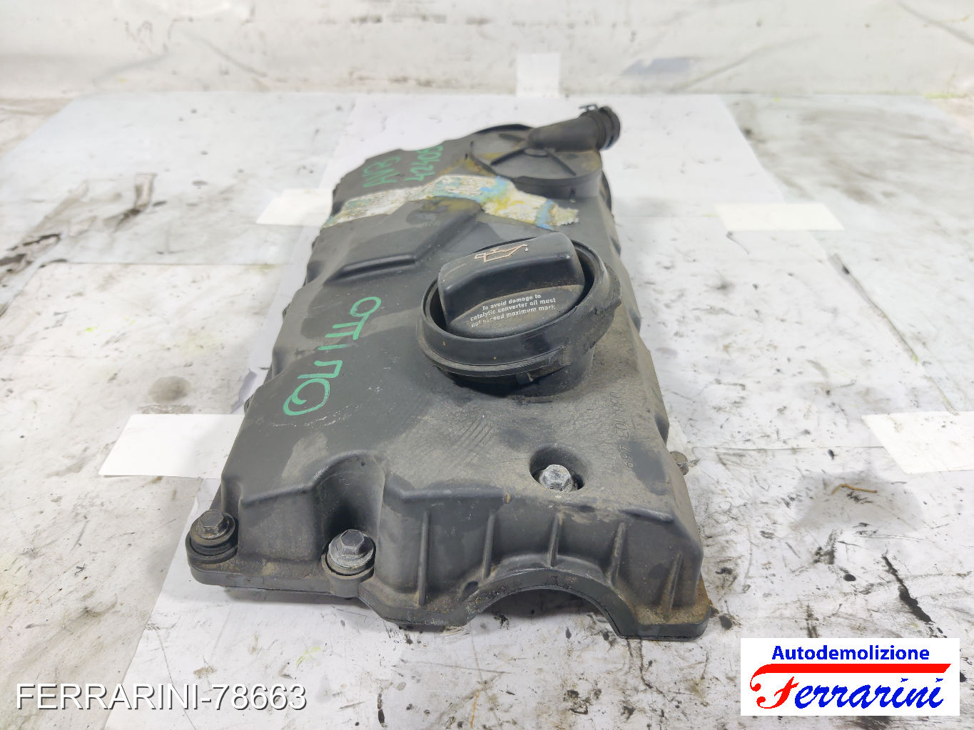 Coperchio Punterie Valvole VW PASSAT VARIANT 3B6 1.9 TDI 2000-2005