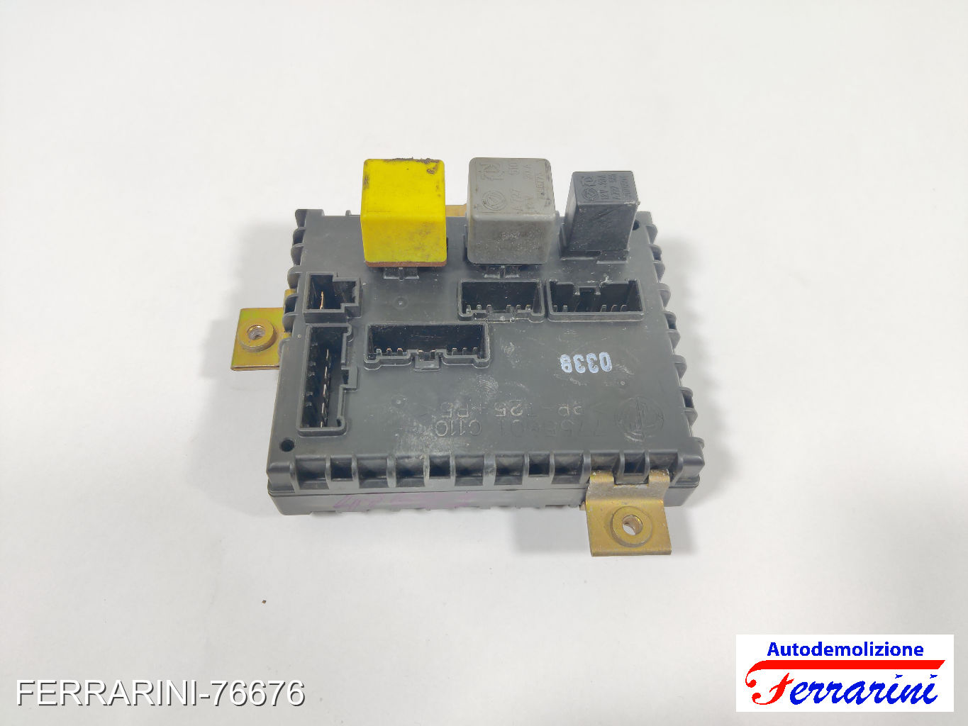 Fusibiliera Scatola Fusibili Body Computer FIAT PUNTO 176 1.2 16V 1997-1999
