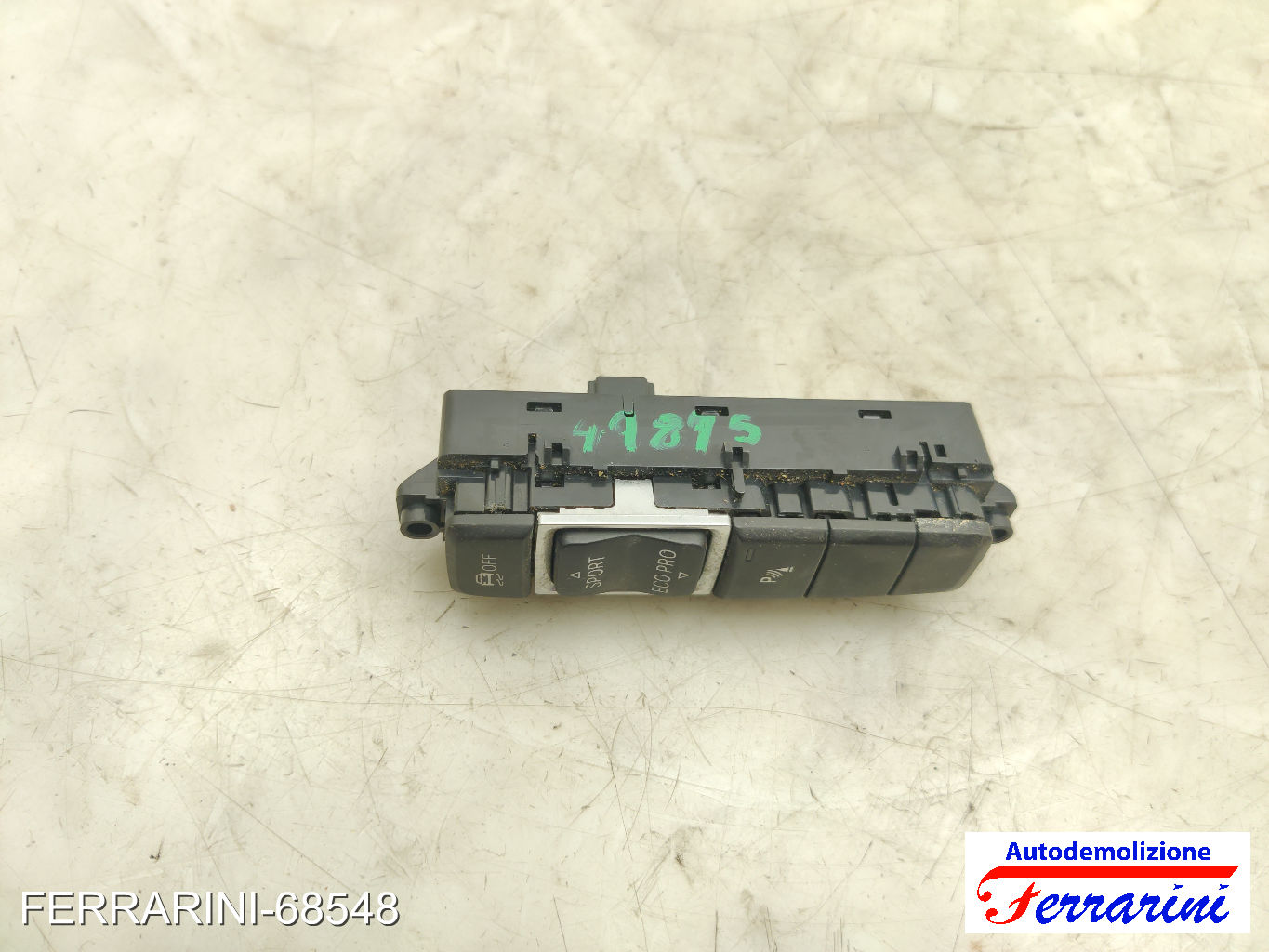 interruttore sport eco pro sensori parcheggio BMW X1 F48 2015-2023 61319374833