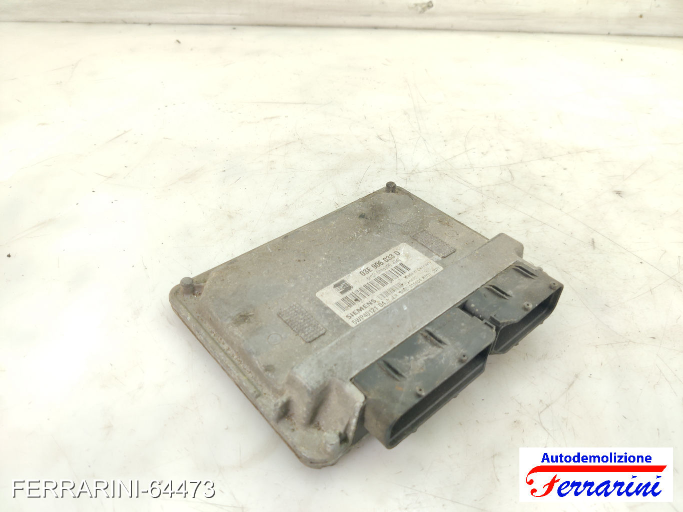 Centralina Motore SEAT IBIZA 3 6L1 1.4 16V 2002-2007 03E906033D, 5WP4012104 6