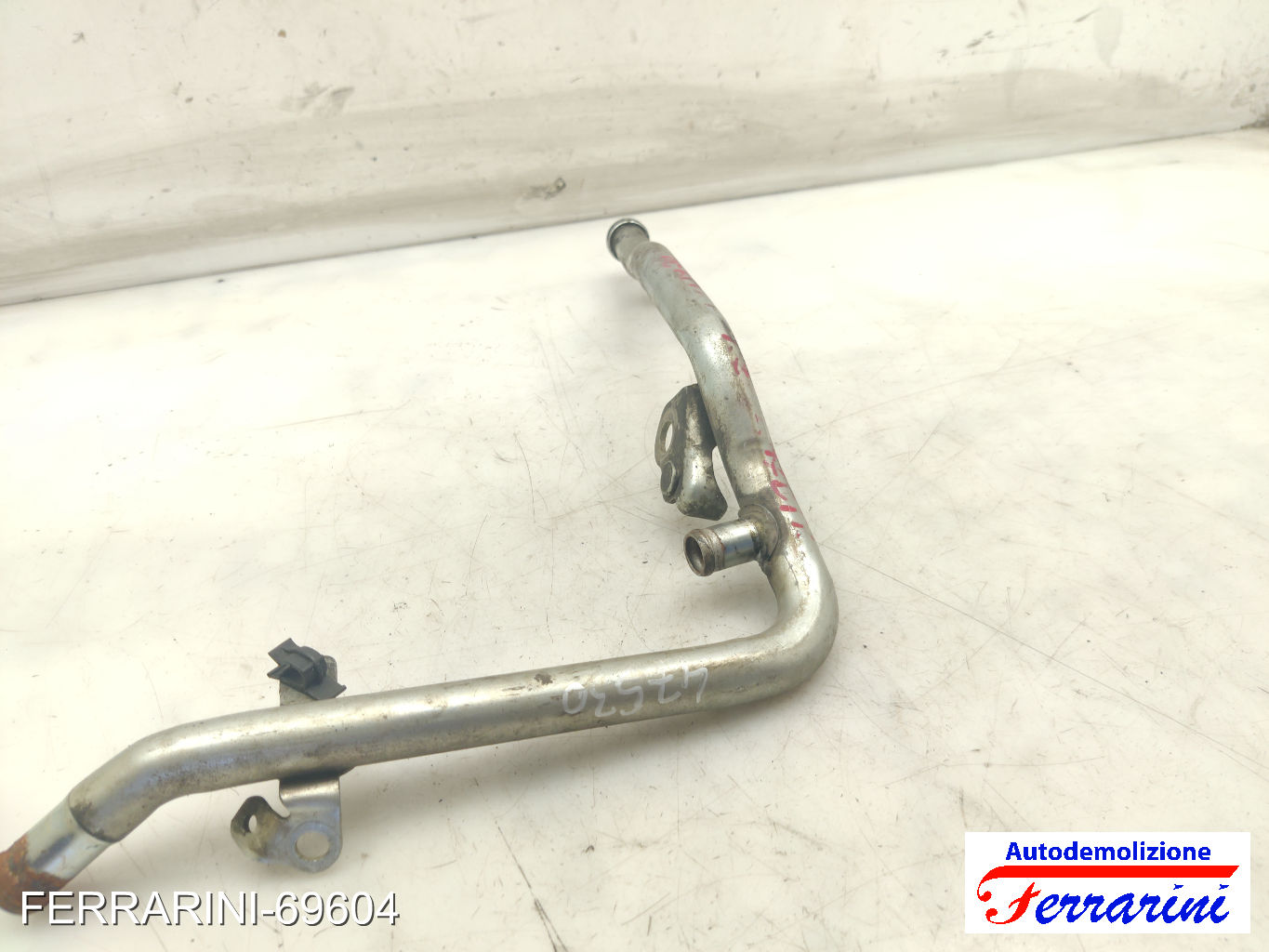 Z17DTH Tubo Acqua Motore Ferro OPEL MERIVA A X03 1.7 CDTI 2003-2010 97371496