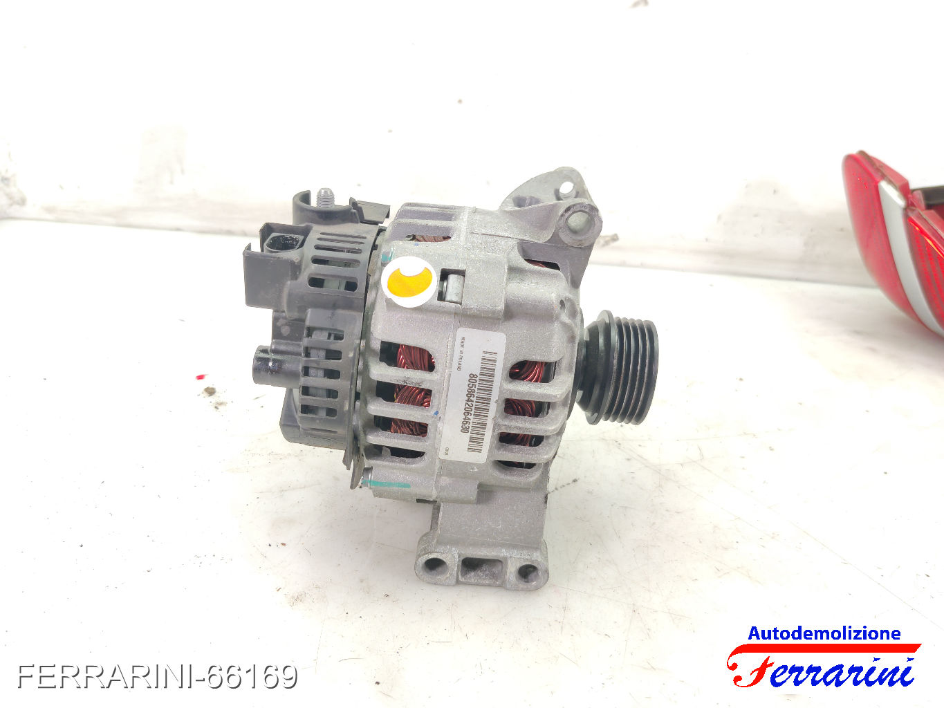 Alternatore MERCEDES CLASSE A W169 A 150 2004-2012 A2661541202, H606293A 10