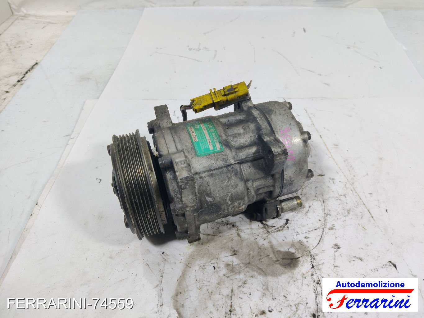 Compressore Clima CITROEN BERLINGO M 1.9 D 70 1999-2011 9646416780, 3055707545